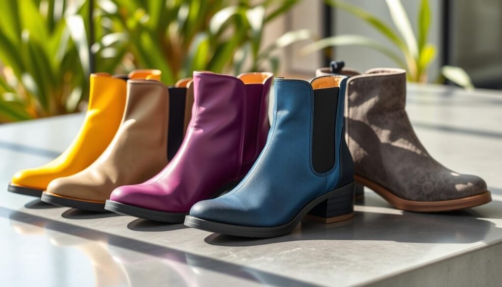 Synthetic materials for vegan boots