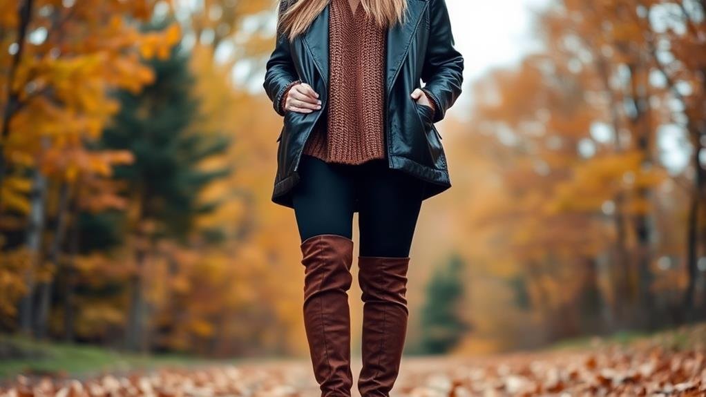 cozy winter fashion style