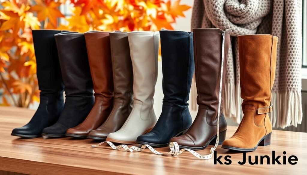 knee high boot sizing